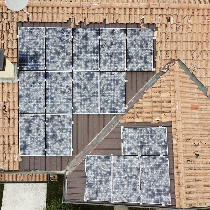 ispezione tetti con drone a pordenone